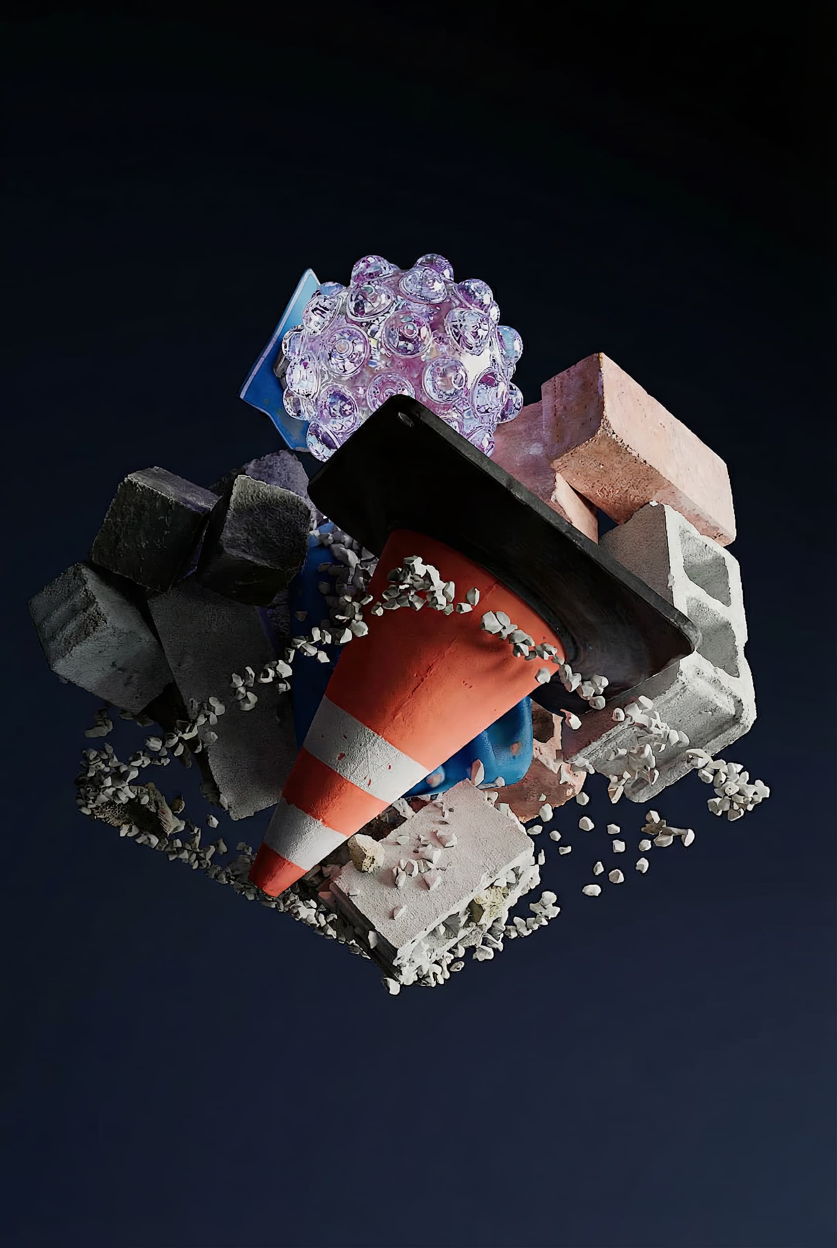 Ice wheel – left still