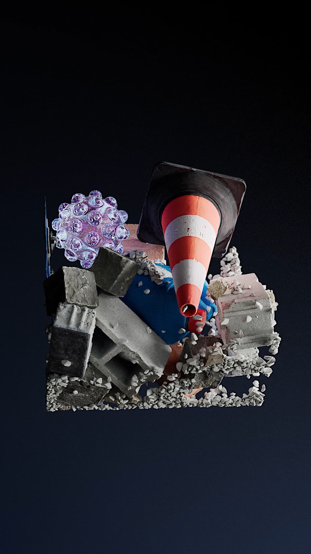 Ice wheel – left still